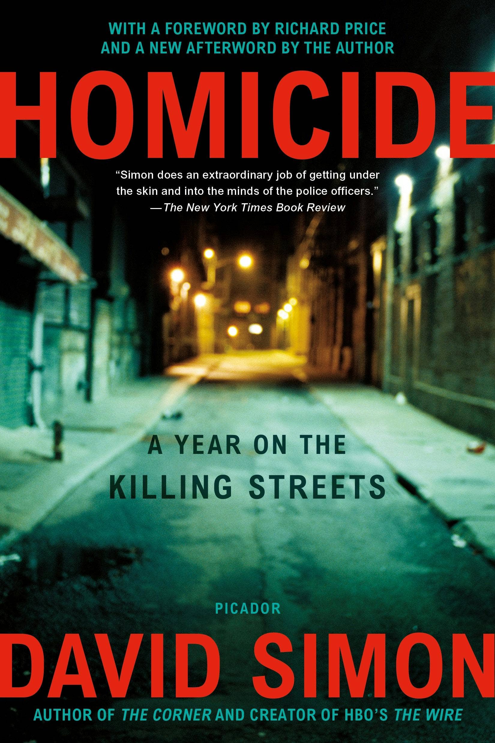 Homicide A Year On The Killing Streets