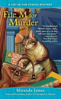 File M for Murder (Cat in the Stacks Mystery) cover image
