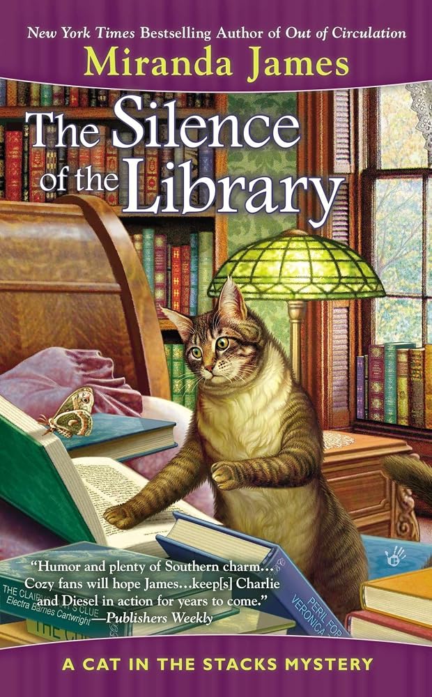 The Silence of the Library (Cat in the Stacks Mystery) cover image