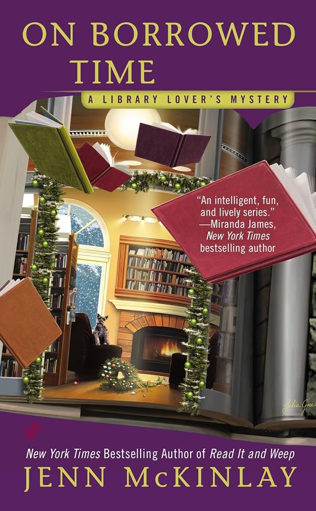 On Borrowed Time (A Library Lover's Mystery) cover image
