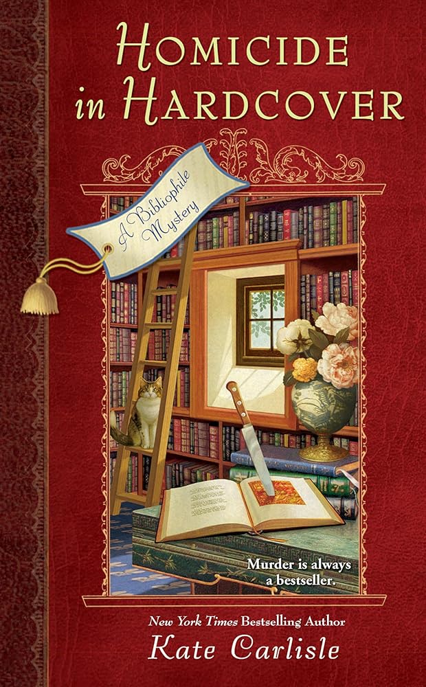 Homicide in Hardcover: A Bibliophile Mystery cover image