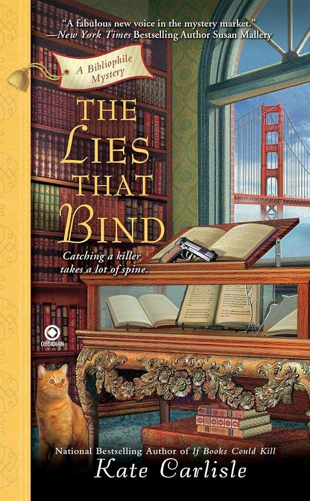 The Lies That Bind: A Bibliophile Mystery cover image