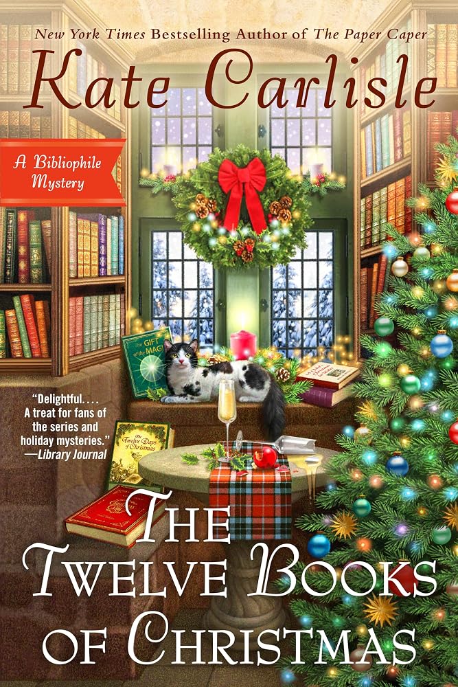 The Twelve Books of Christmas (Bibliophile Mystery) cover image