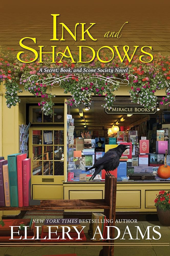 Ink and Shadows: A Witty & Page-Turning Southern Cozy Mystery (A Secret, Book and Scone Society Novel) cover image