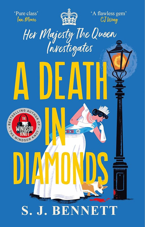 A Death in Diamonds: Her Majesty the Queen Investigates cover image